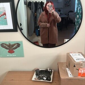 Studded Western teddy Bear coat